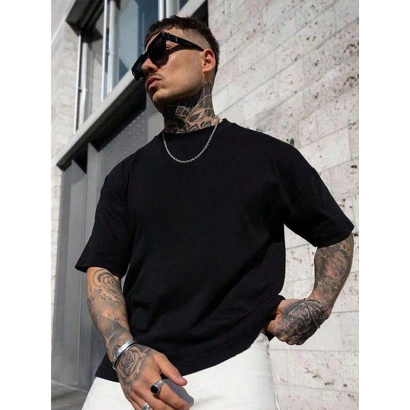 KIT 3 CAMISETA Masculina Oversized Lisa