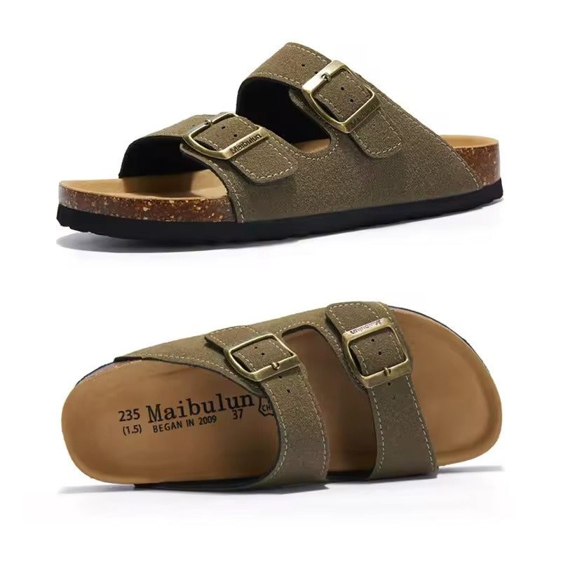 Sandália Birken California Camurça Old Masculina