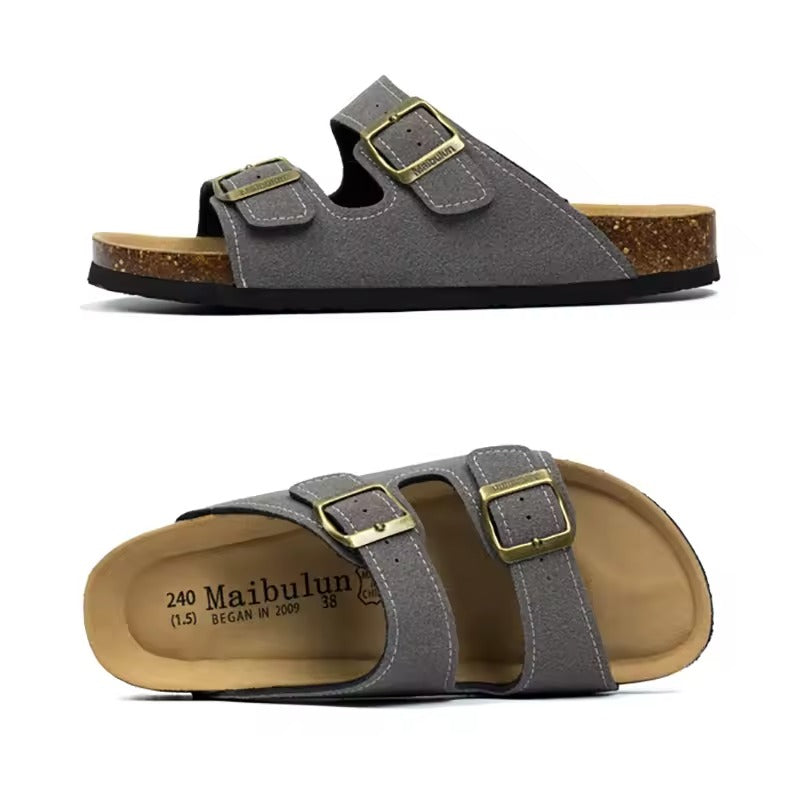Sandália Birken California Camurça Old Masculina