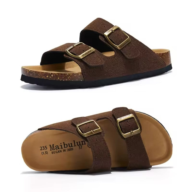 Sandália Birken California Camurça Old Masculina