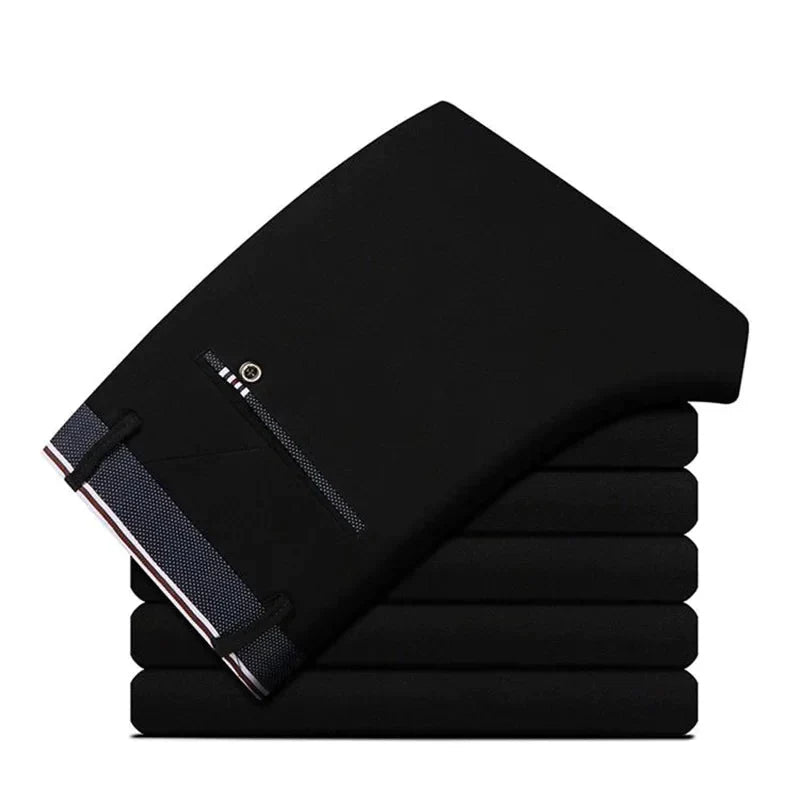 Calça Social Masculina Ultra-Stretch - Tecnologia Anti Amassado