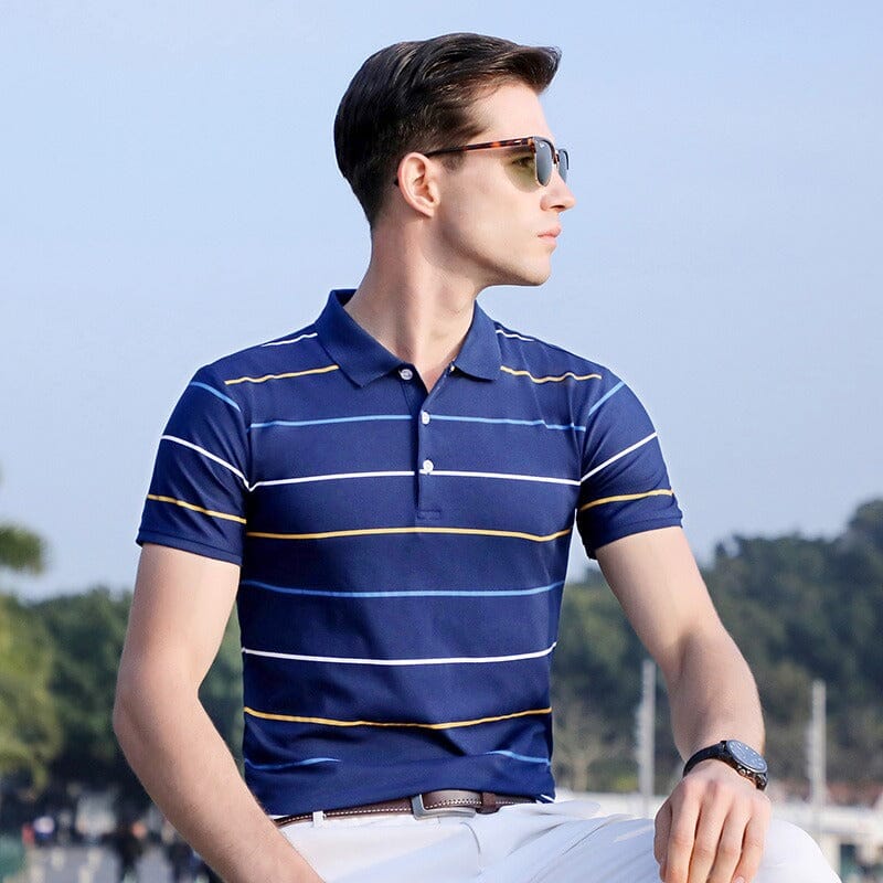 Camisa Polo Masculina Confortável Modelo Miami