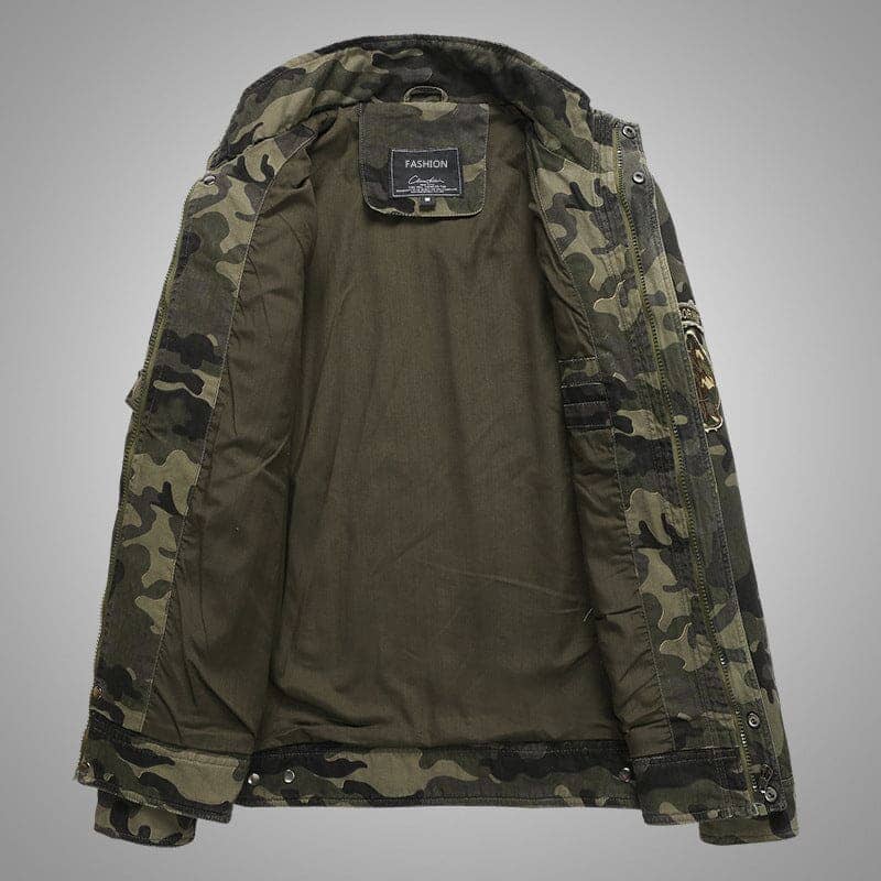 Jaqueta Masculina Camuflada