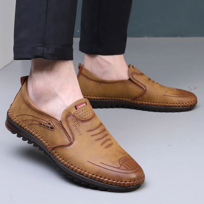 Sapato de Couro Italian - Ultra Confortável e respirável