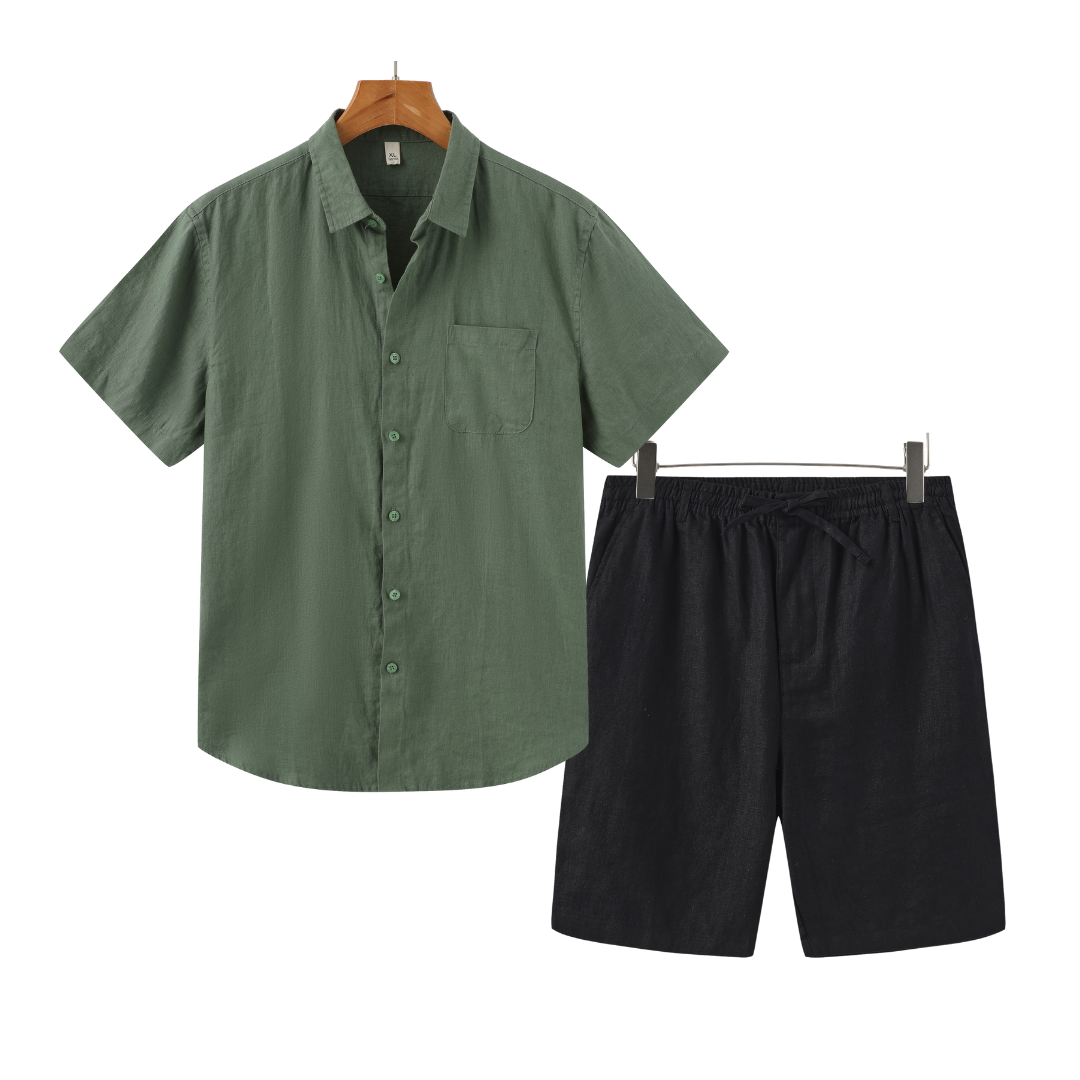 Conjunto de Linho Summer | Short e Camisa