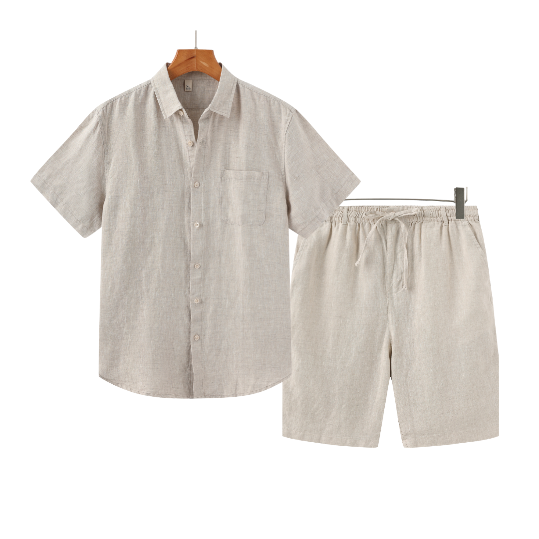 Conjunto de Linho Summer | Short e Camisa