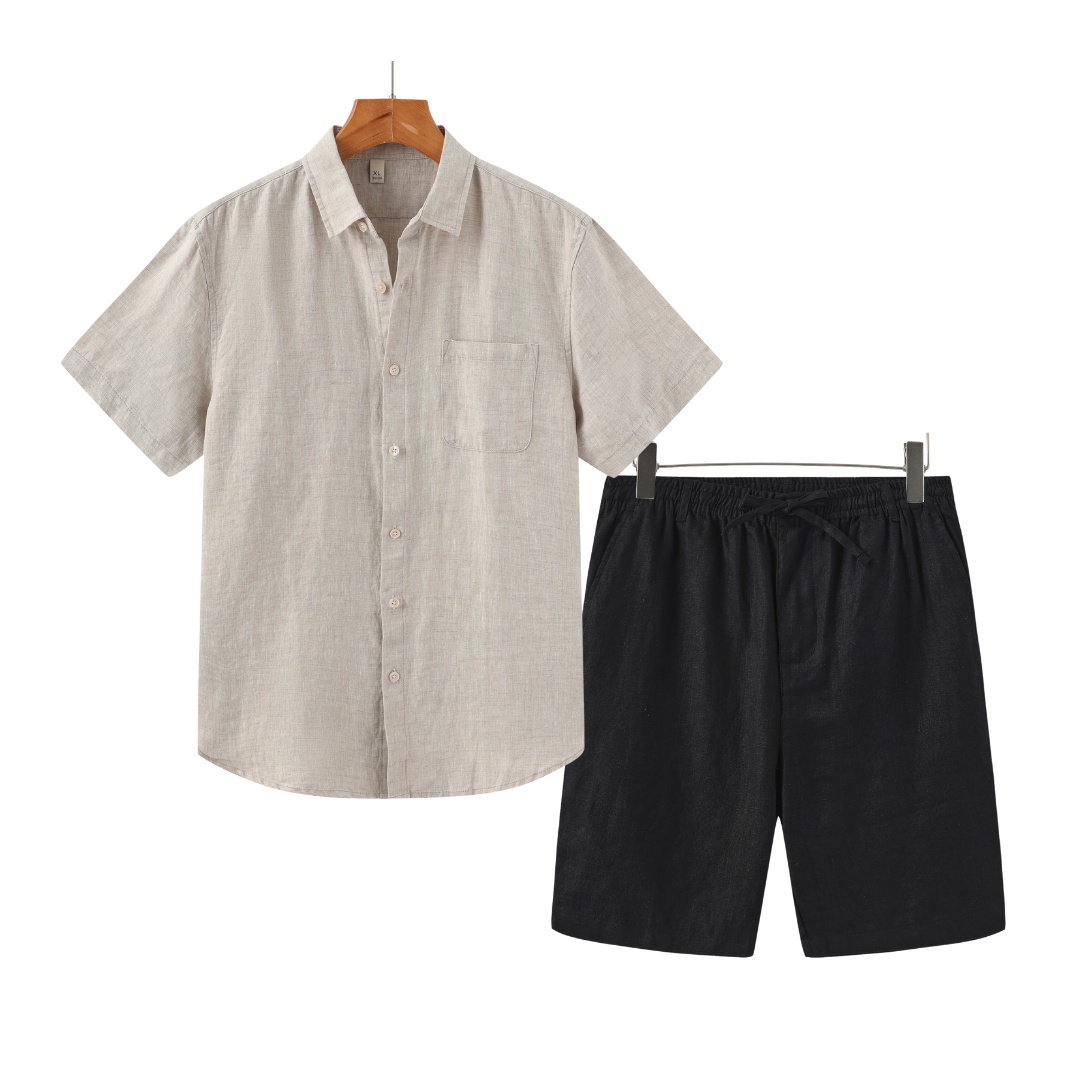 Conjunto de Linho Summer | Short e Camisa