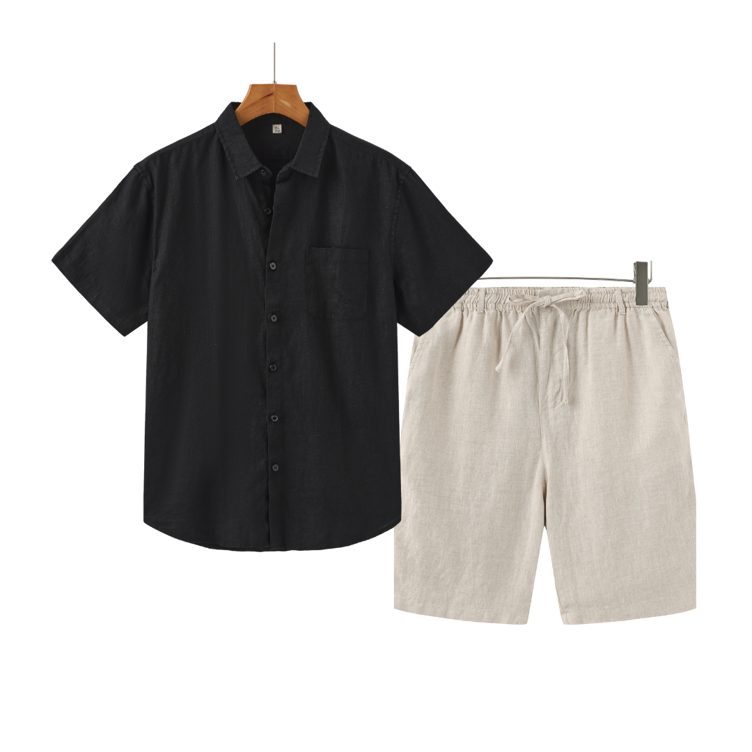 Conjunto de Linho Summer | Short e Camisa