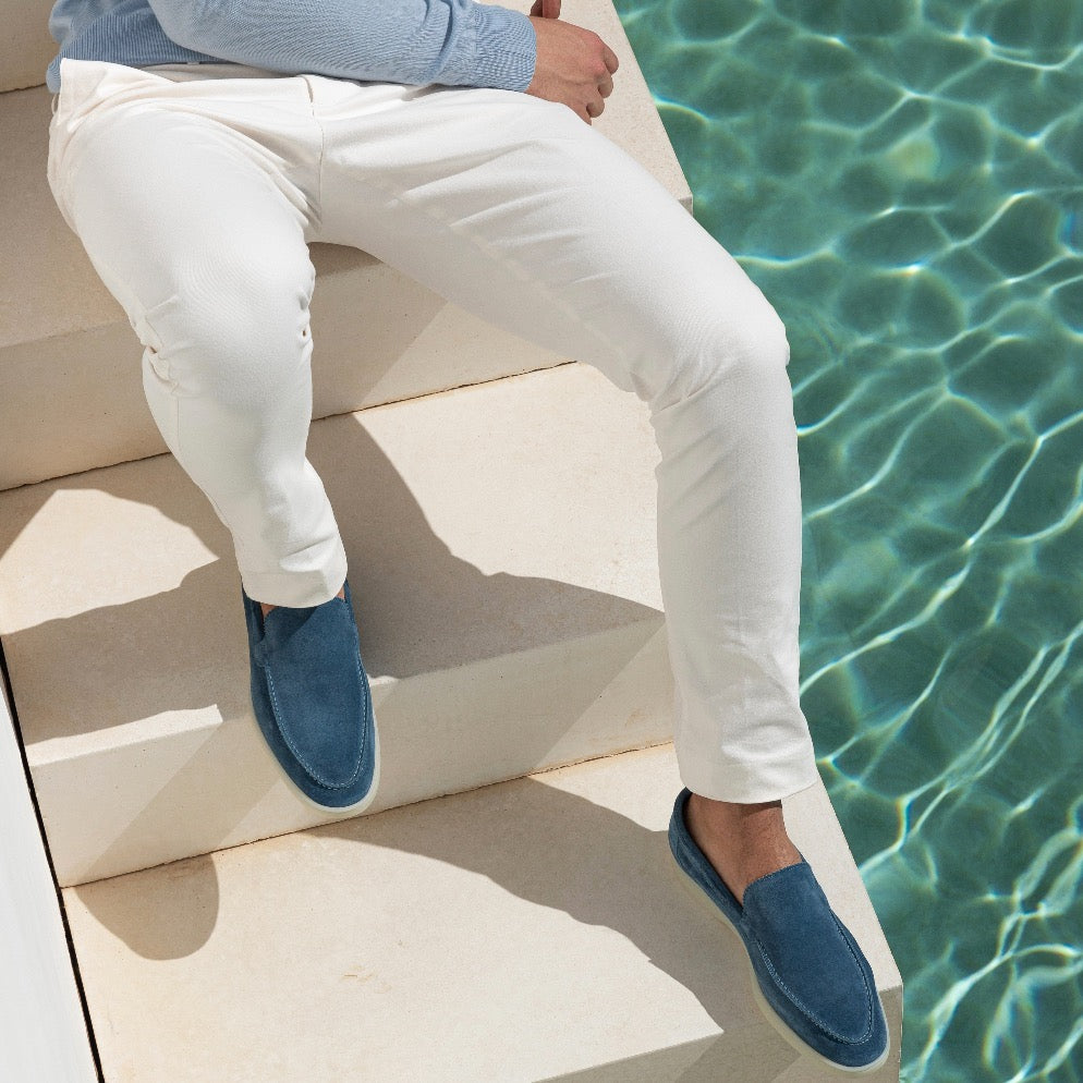 Mocassim Old Money de Camurça Masculino Vinnci
