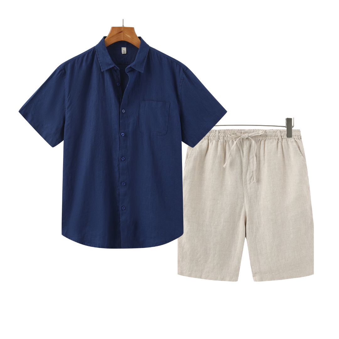 Conjunto de Linho Summer | Short e Camisa