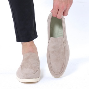 Mocassim Old Money de Camurça Masculino Vinnci