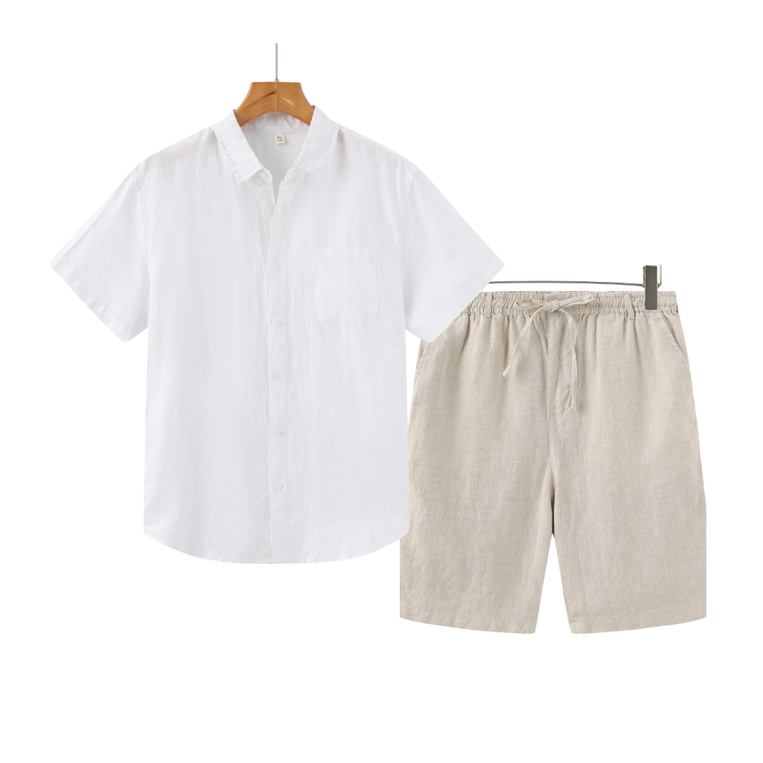 Conjunto de Linho Summer | Short e Camisa