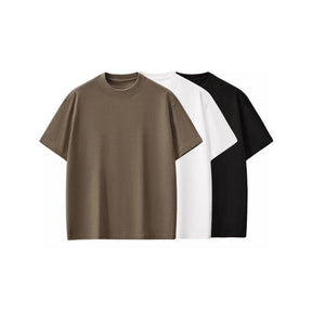 KIT 3 CAMISETA Masculina Oversized Lisa