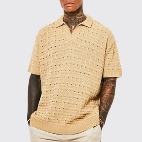 Camisa Masculina Tricô Elegance