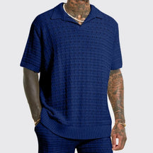 Camisa Masculina Tricô Elegance
