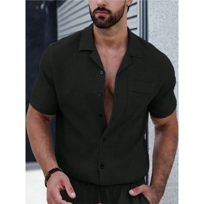 Camisa de Manga Curta Hawaii