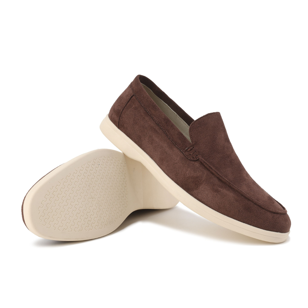 Mocassim Old Money de Camurça Masculino Vinnci