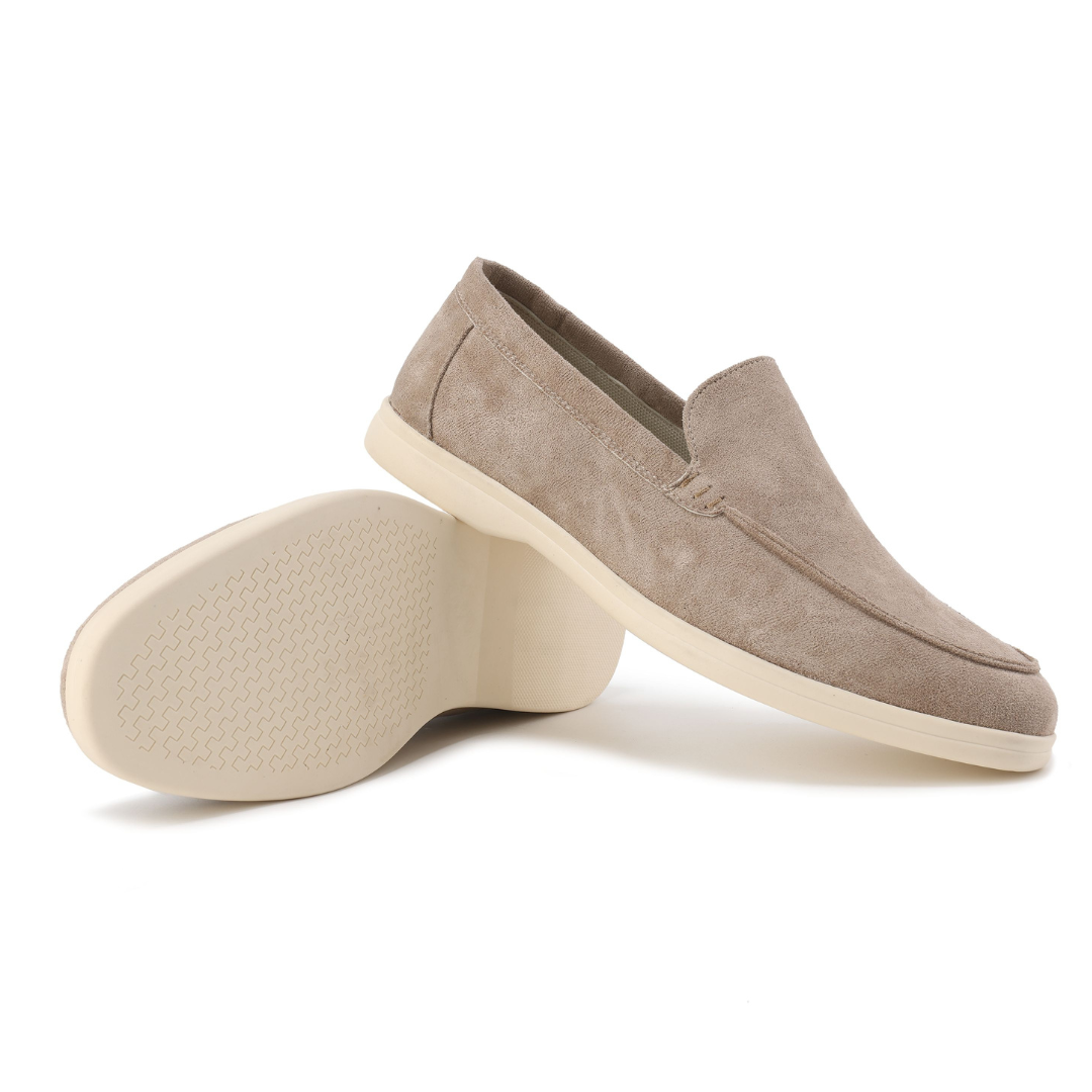 Mocassim Old Money de Camurça Masculino Vinnci