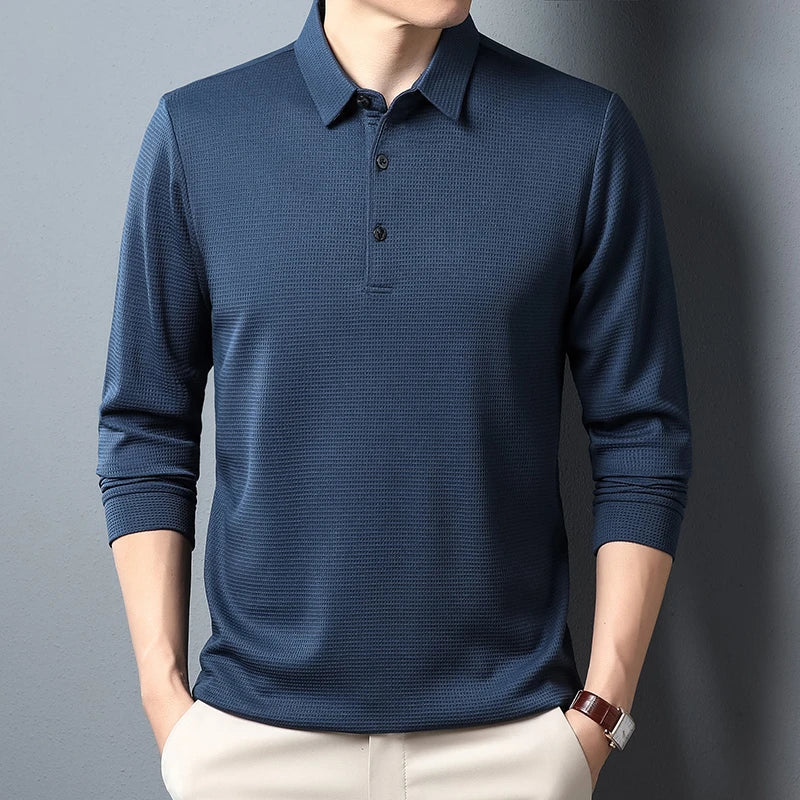 Camisa Polo Manga Longa Basic