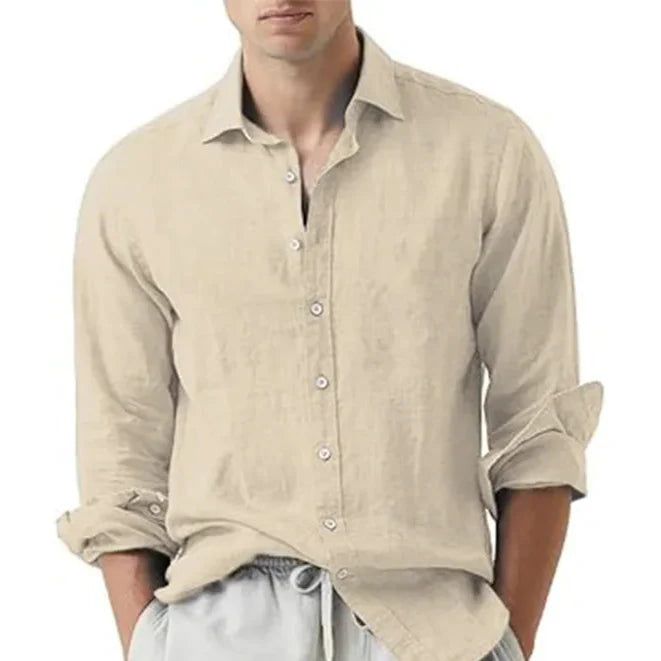 Camisa de Linho Old Money