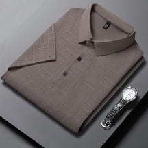 Camisa Polo Masculina Texture