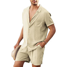 Conjunto de Linho Sunset | Short e Camisa
