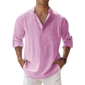 Camisa de Linho Hawaiian