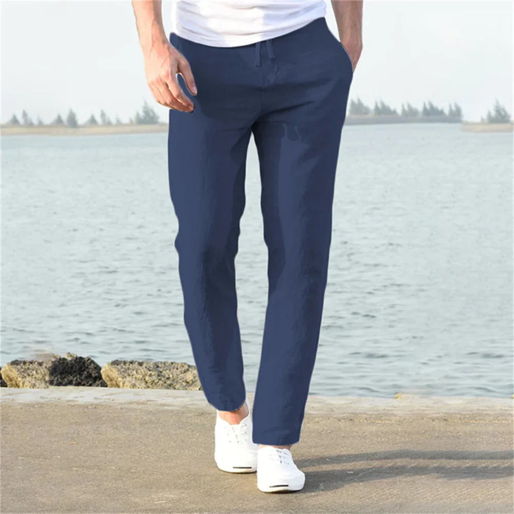 Calça de Linho Masculina Summer