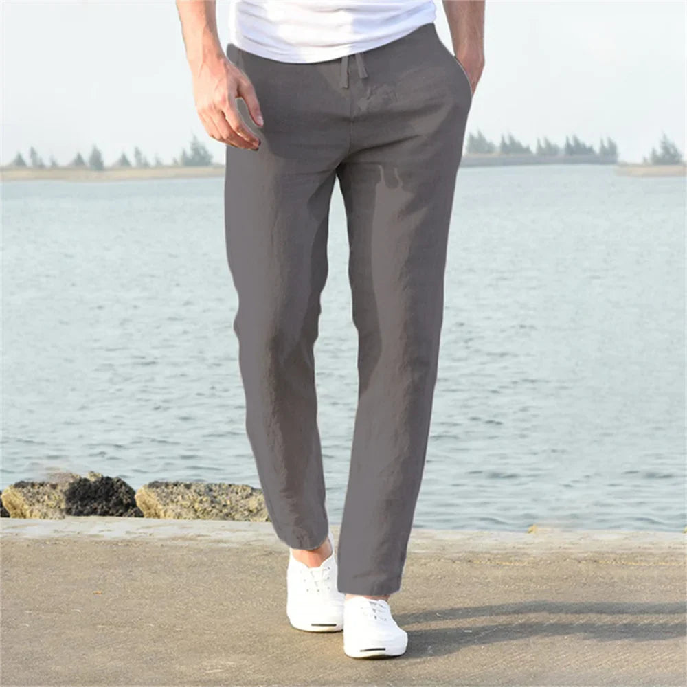 Calça de Linho Masculina Summer
