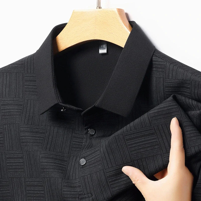 Camisa Polo Masculina Texture