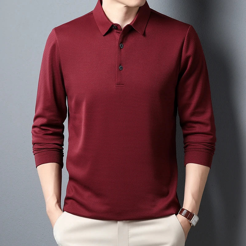 Camisa Polo Manga Longa Basic