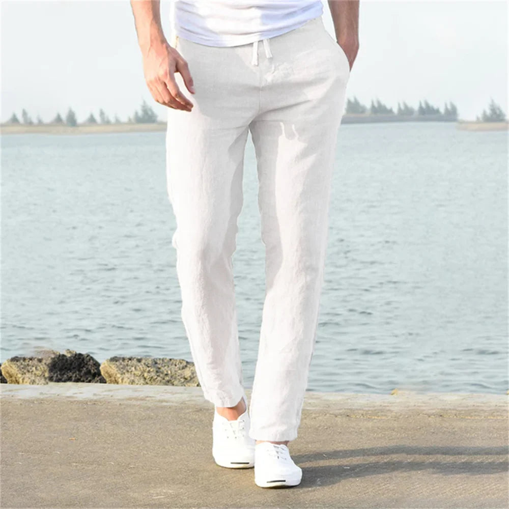 Calça de Linho Masculina Summer