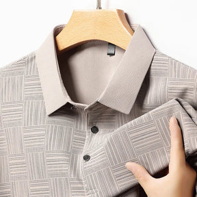 Camisa Polo Masculina Texture