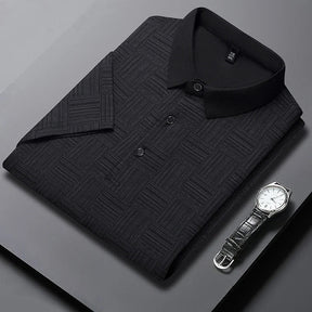Camisa Polo Masculina Texture