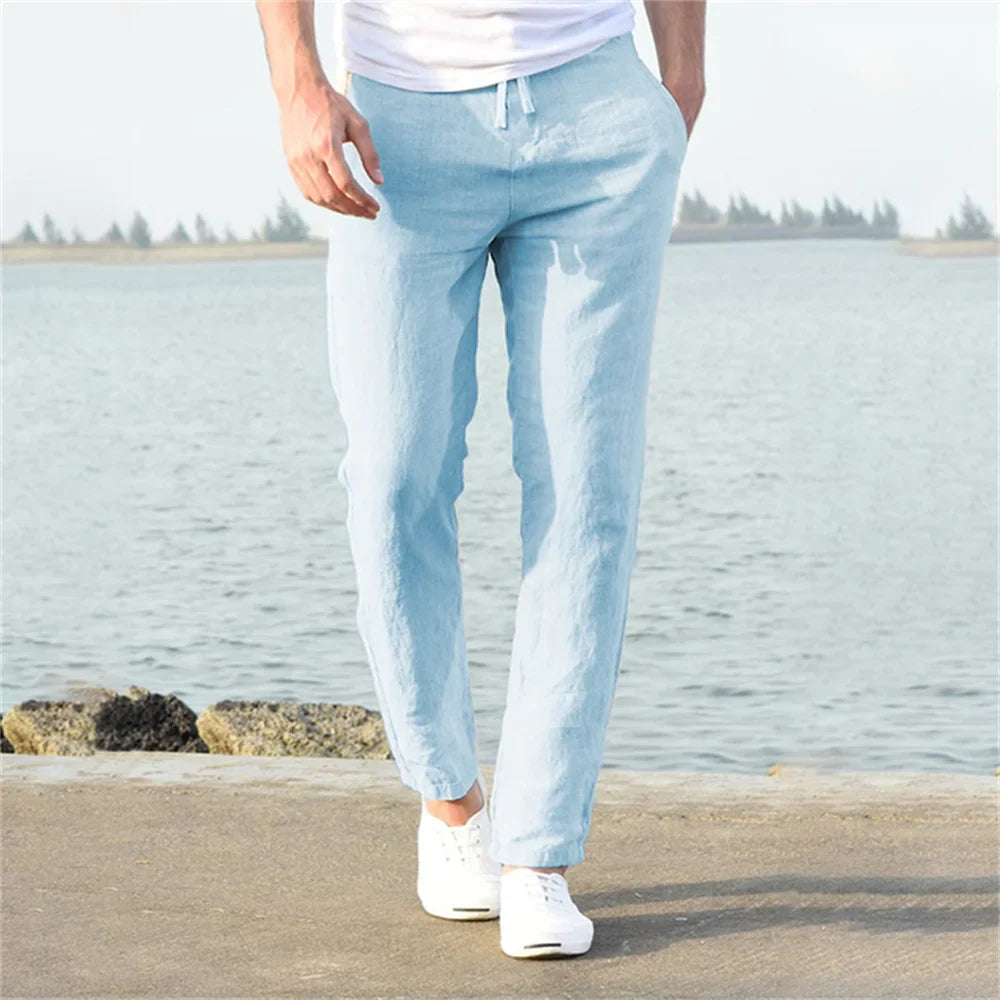Calça de Linho Masculina Summer