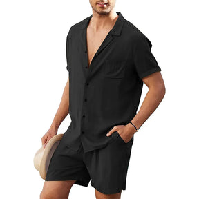 Conjunto de Linho Sunset | Short e Camisa