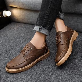 Sapato de Couro Vintage