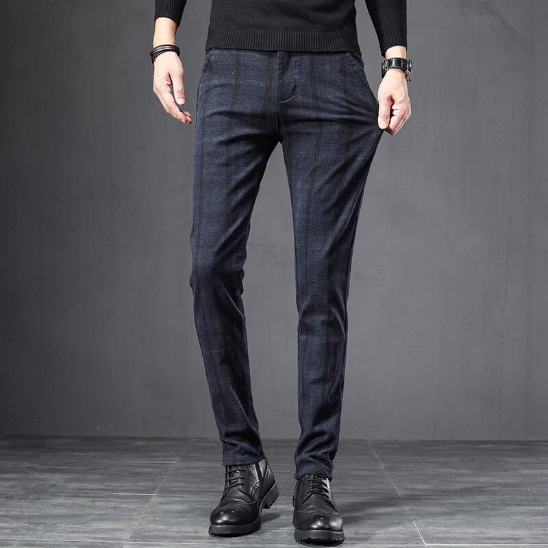 Calça Masculina Xadrez English