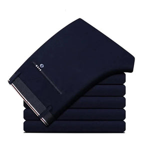Calça Social Masculina Ultra-Stretch - Tecnologia Anti Amassado