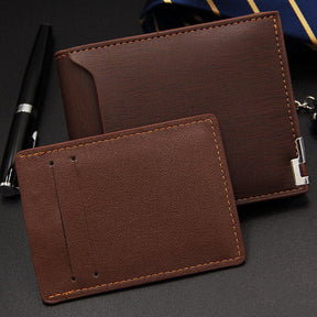 Carteira Masculina de Couro Wyatt