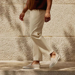 Mocassim Old Money de Camurça Masculino Vinnci