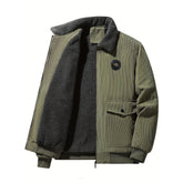 Jaqueta Masculina de Veludo Cold Wintry