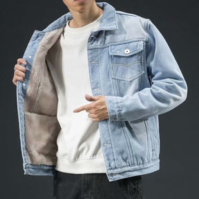 Jaqueta Masculina Jeans e Acolchoada - Elegancy