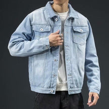 Jaqueta Masculina Jeans e Acolchoada - Elegancy