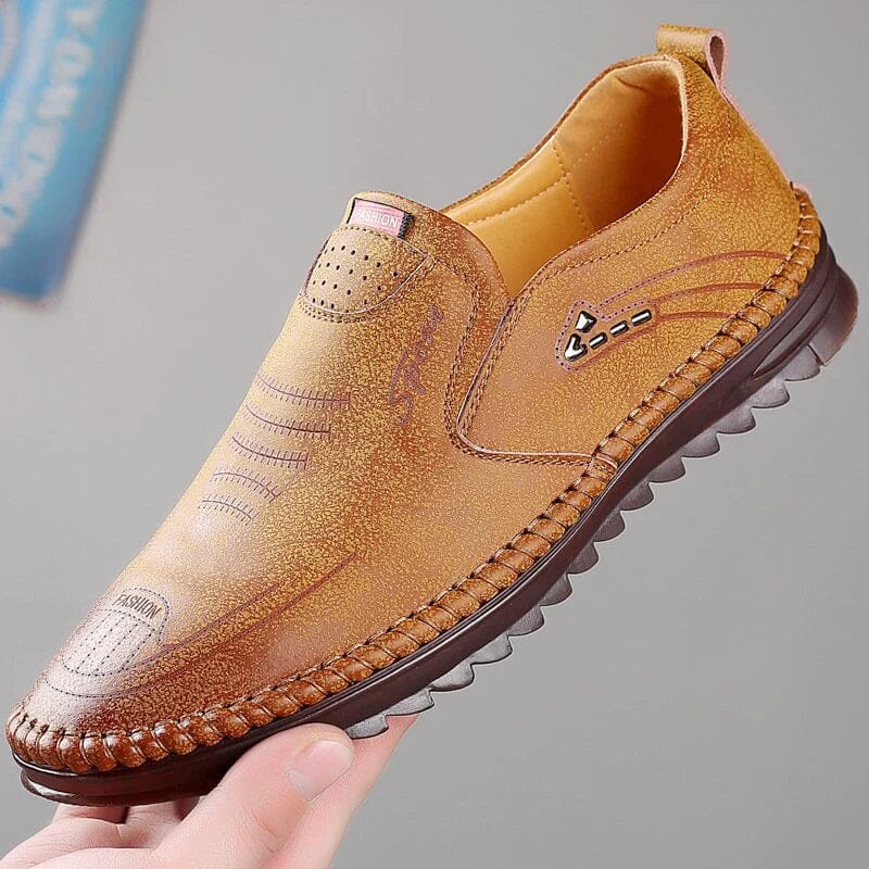 Sapato de Couro Italian - Ultra Confortável e respirável